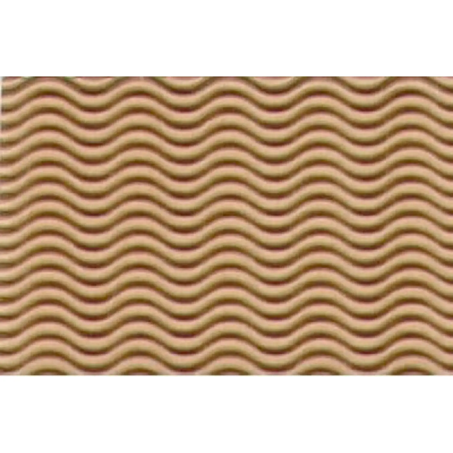 Cartoncino Ondulesse Naturale 50x70 cm – Cartoncino Ondulato a Coste Strette - Carta e cartoncino