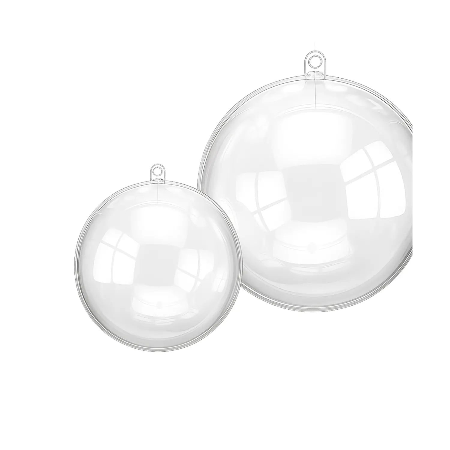 Appendibile Kristal 3D – Sfera Ø 80 mm - Cellulosa Plastica Polistirolo
