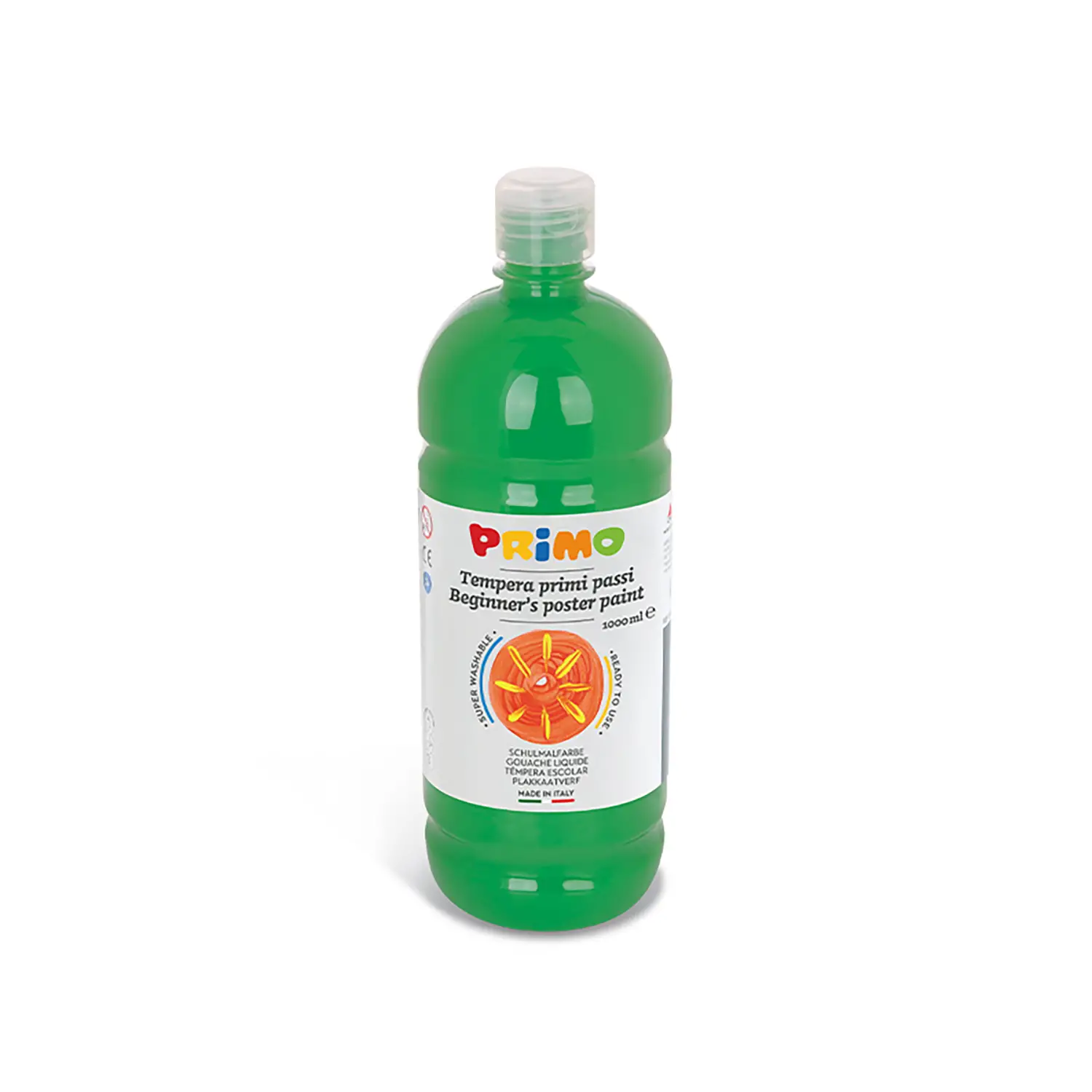 Tempera Pronta Primi Passi Primo 1000 ml. Verde - Tempere