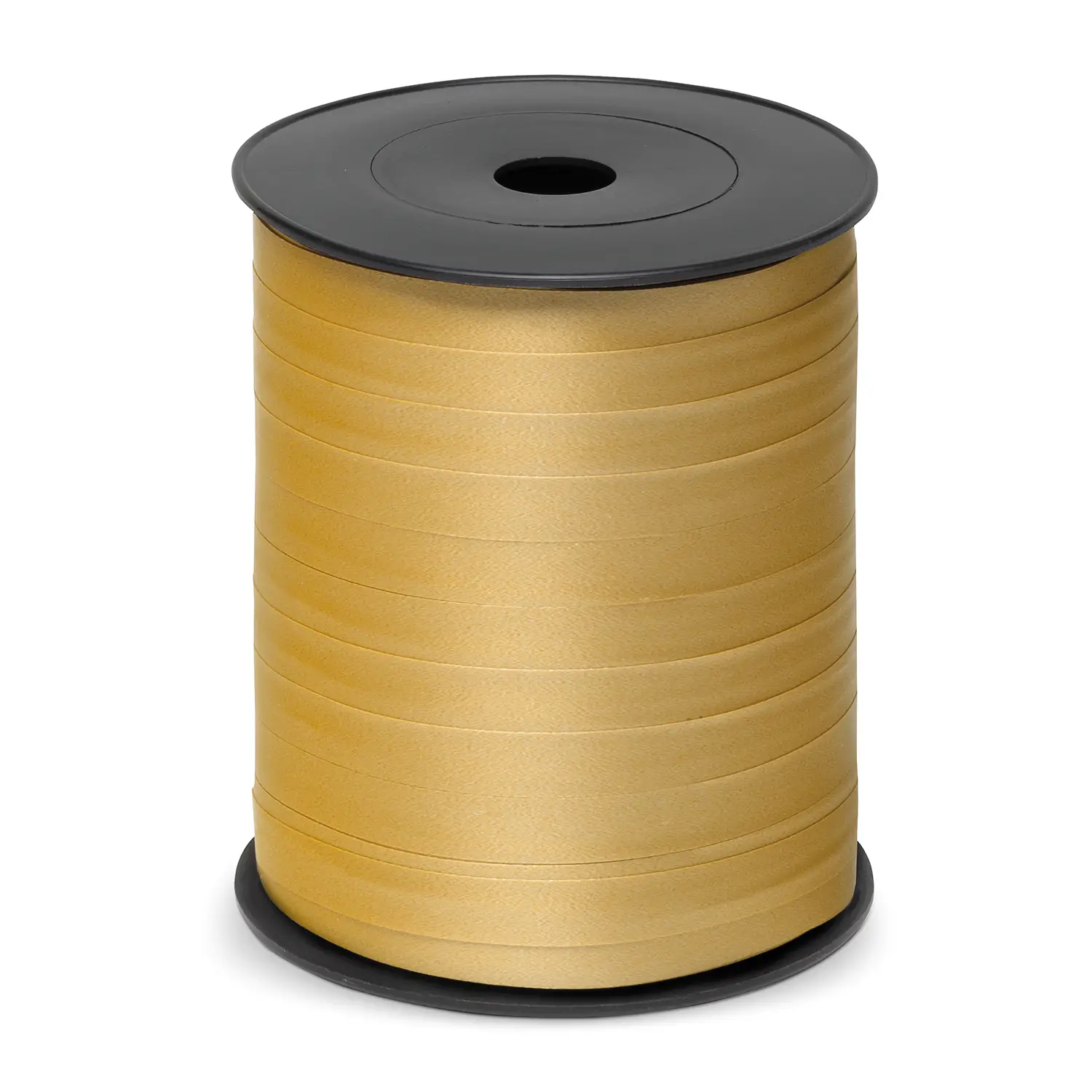 Nastro Regalo Oro – 10 mm x 250 Yard, Polipropilene Arricciabile - Applicazioni e decori