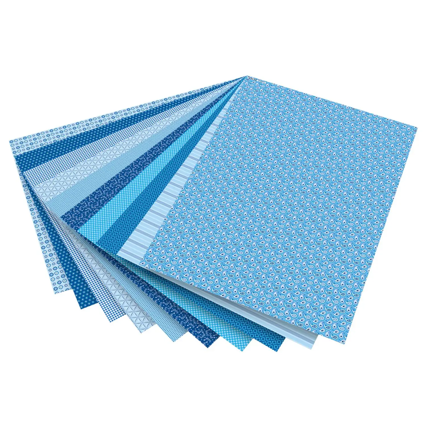 Cartoncini Creativi Basic FOLIA 50x70 cm – 10 Fogli Assortiti da 270 g/m² - Carta e cartoncino