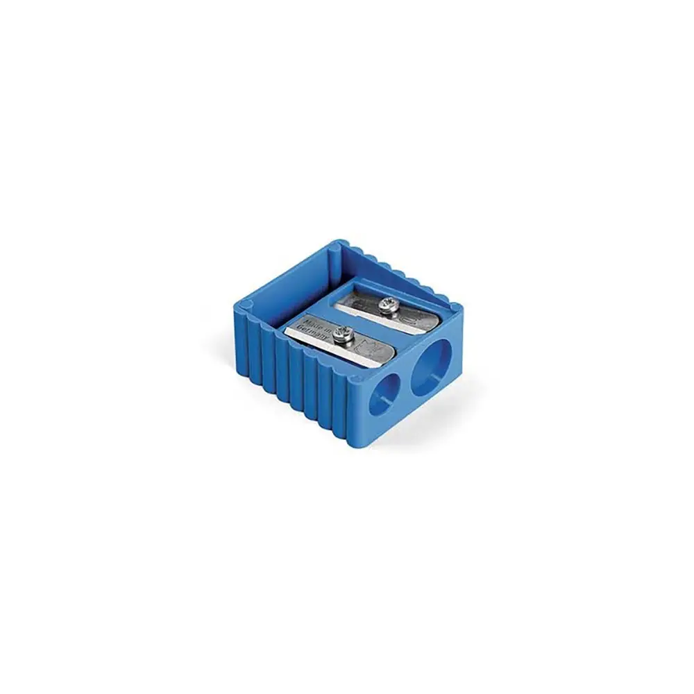 Temperamatite a Due Fori in Plastica - Matite Temperini Gomme