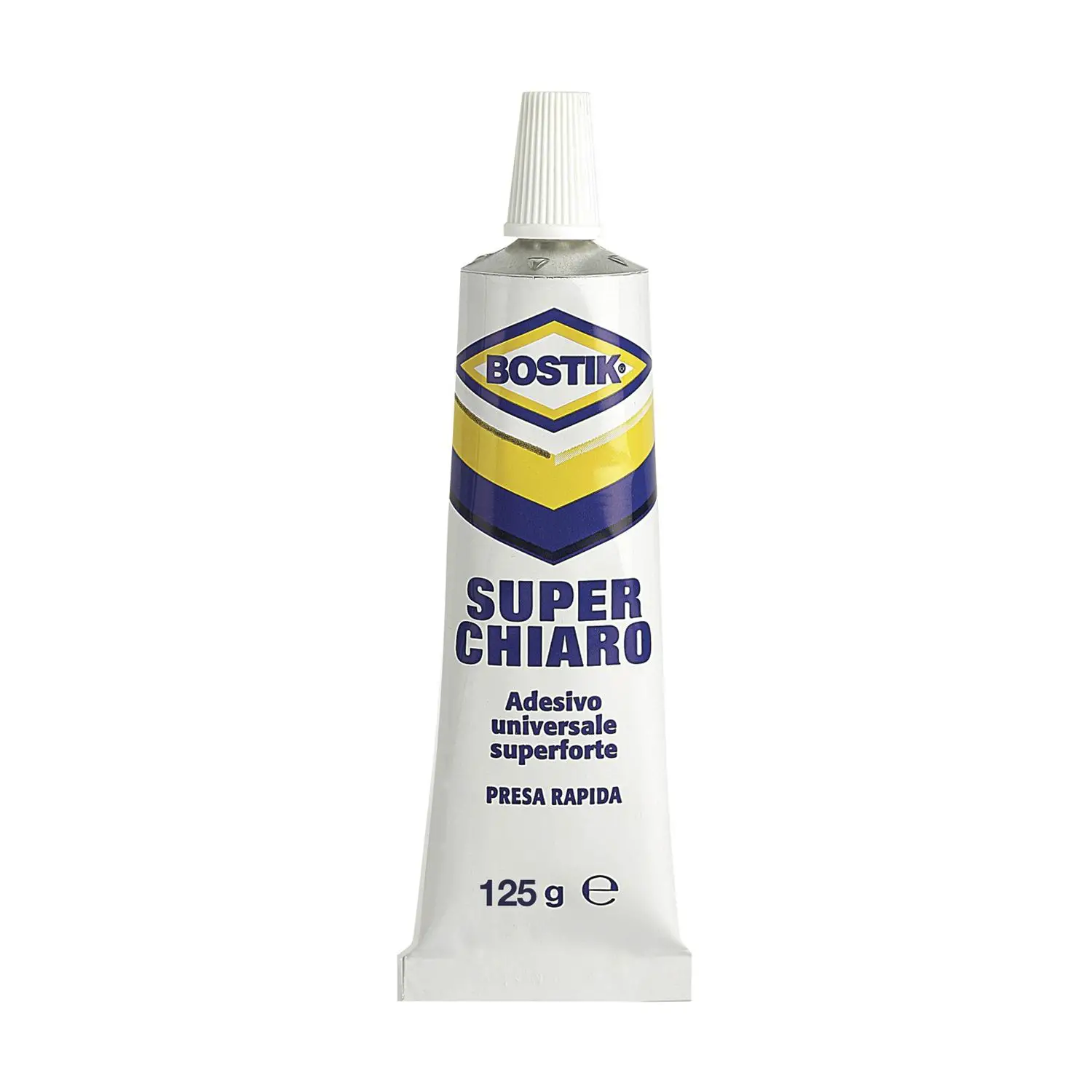 Colla Attaccatutto a Contatto Bostik Superchiaro Tubo gr. 125 - Nastri adesivi e colle