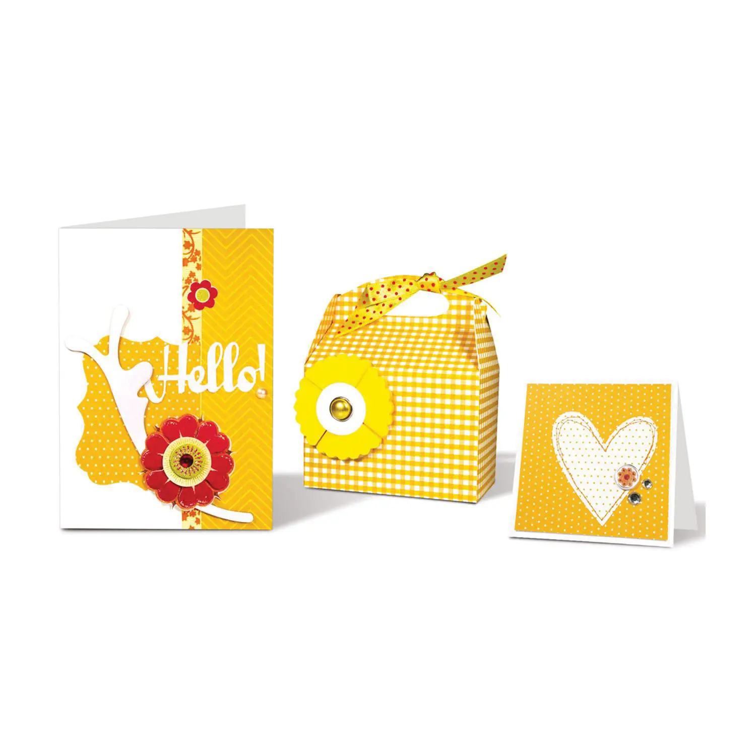 Cartoncino Millefantasie Bifacciale Giallo 300 gr/mq, 24x34 cm - Carta e cartoncino