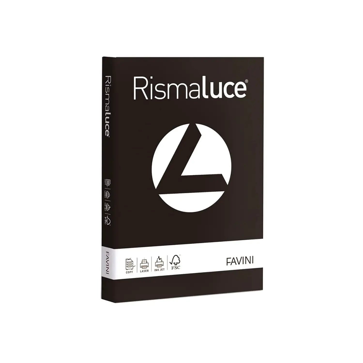 Carta Multiuso Rismaluce Nero A4 200 gr – 125 Fogli - Carta e cartoncino