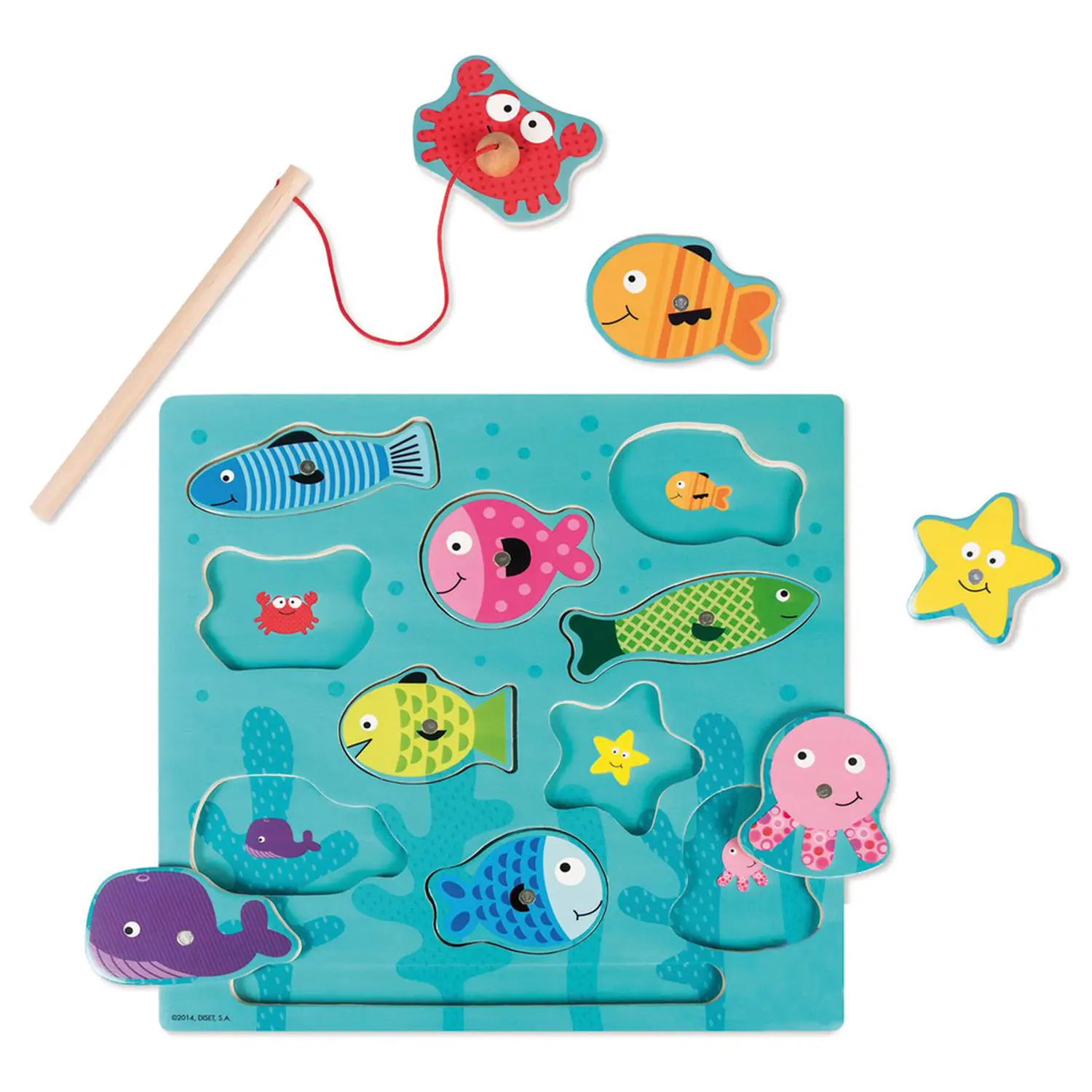 Puzzle Pesca Magnetica - costruzioni magnetiche
