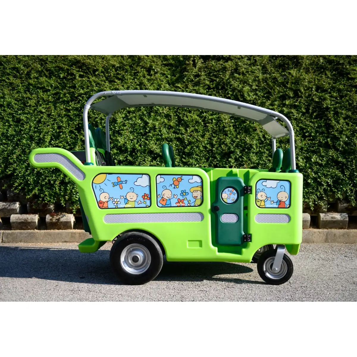 Carrozzino 6 Posti Espresso Elettrico Granturismo Verde - Carrozzine multiposto