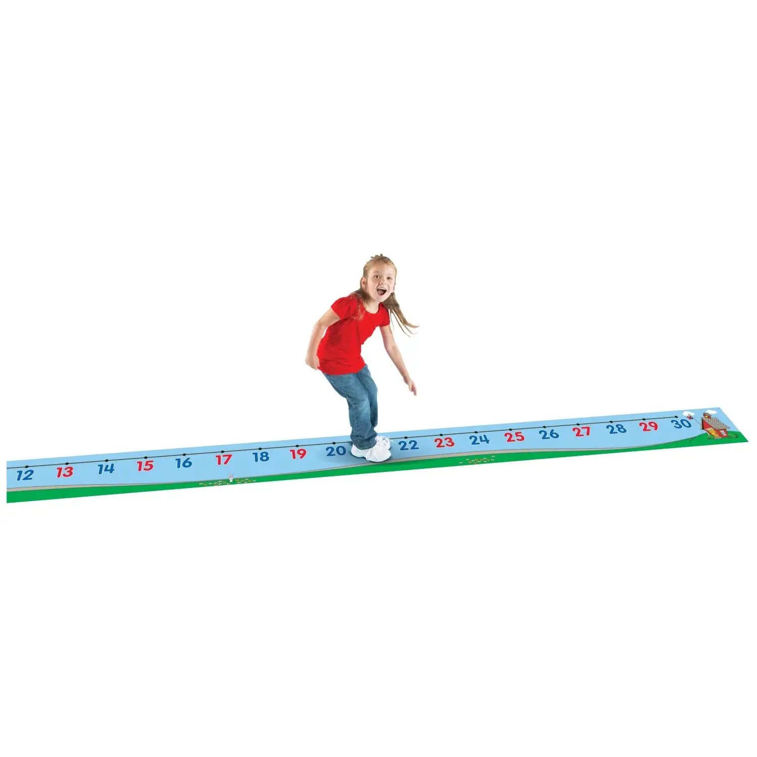 Tappeto Linea Dei Numeri 0-30 - Classificazione e matematica
