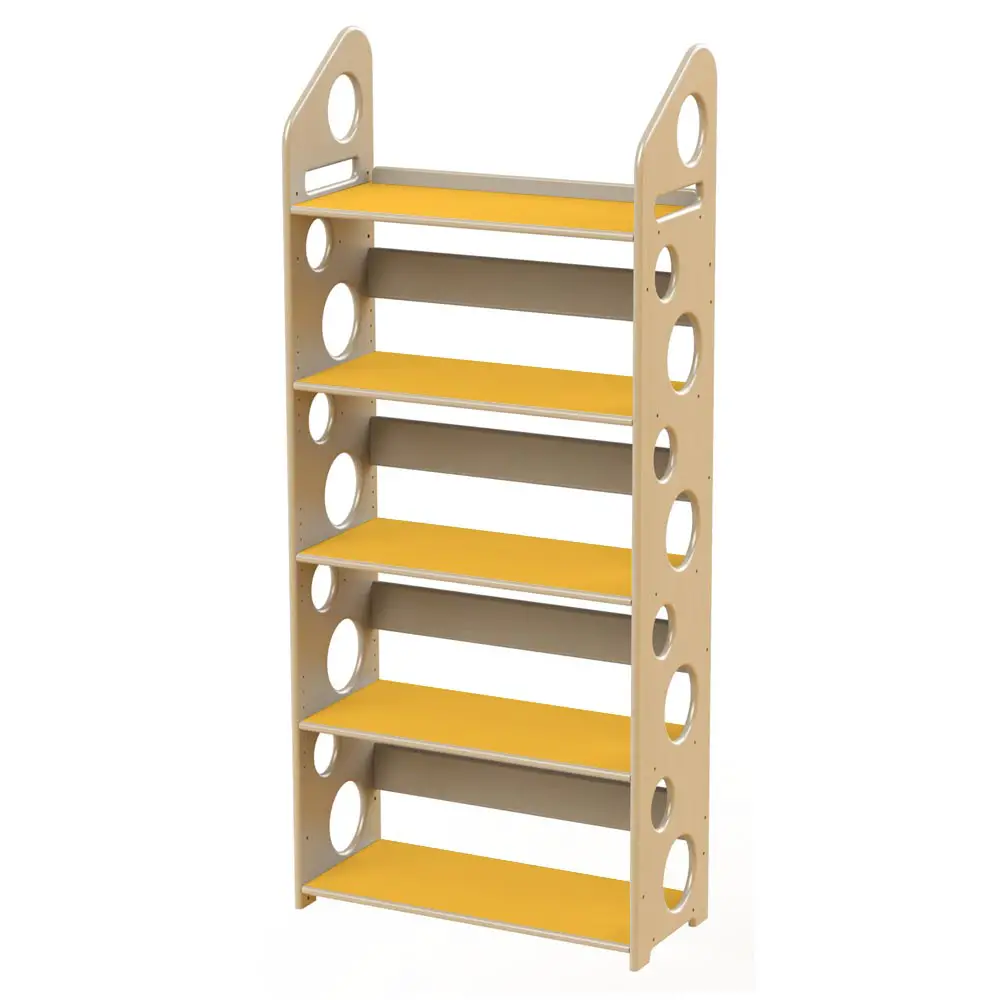 Modulo Libreria Alta cm 168 - Arancione - Librerie e zone lettura