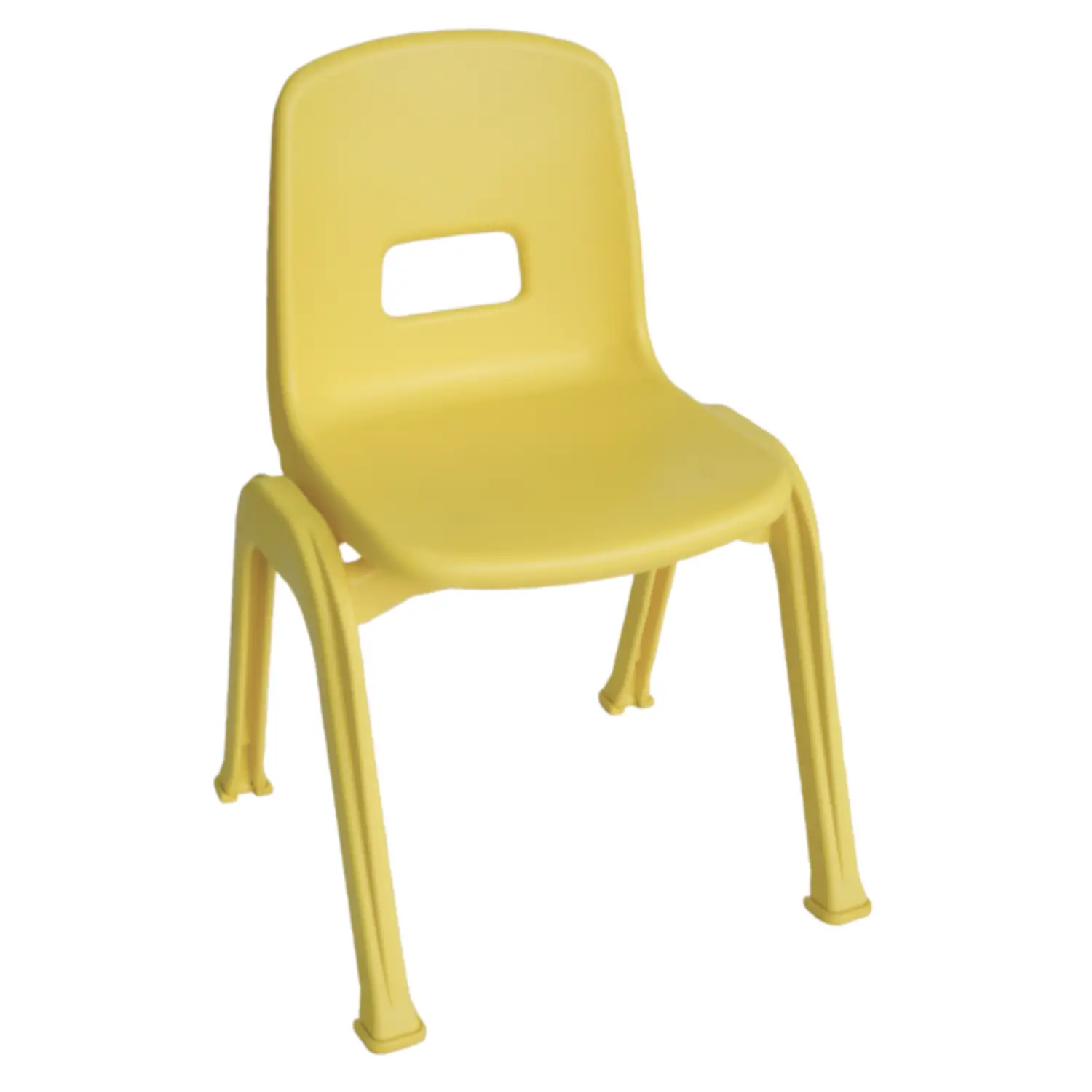Sedia per la Scuola dell’Infanzia Iride – Misura 2 - Gialla - Sedie in plastica