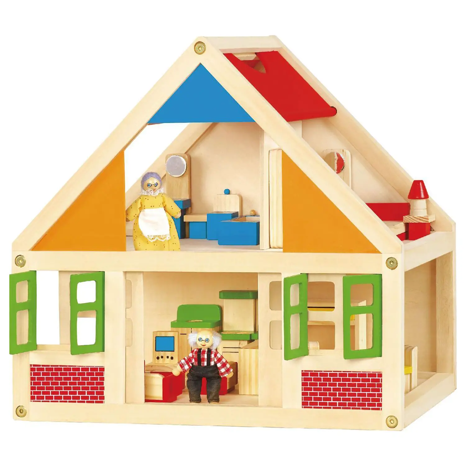 Casa Dei Nonni Completa, Gioco in Legno - Primi giochi