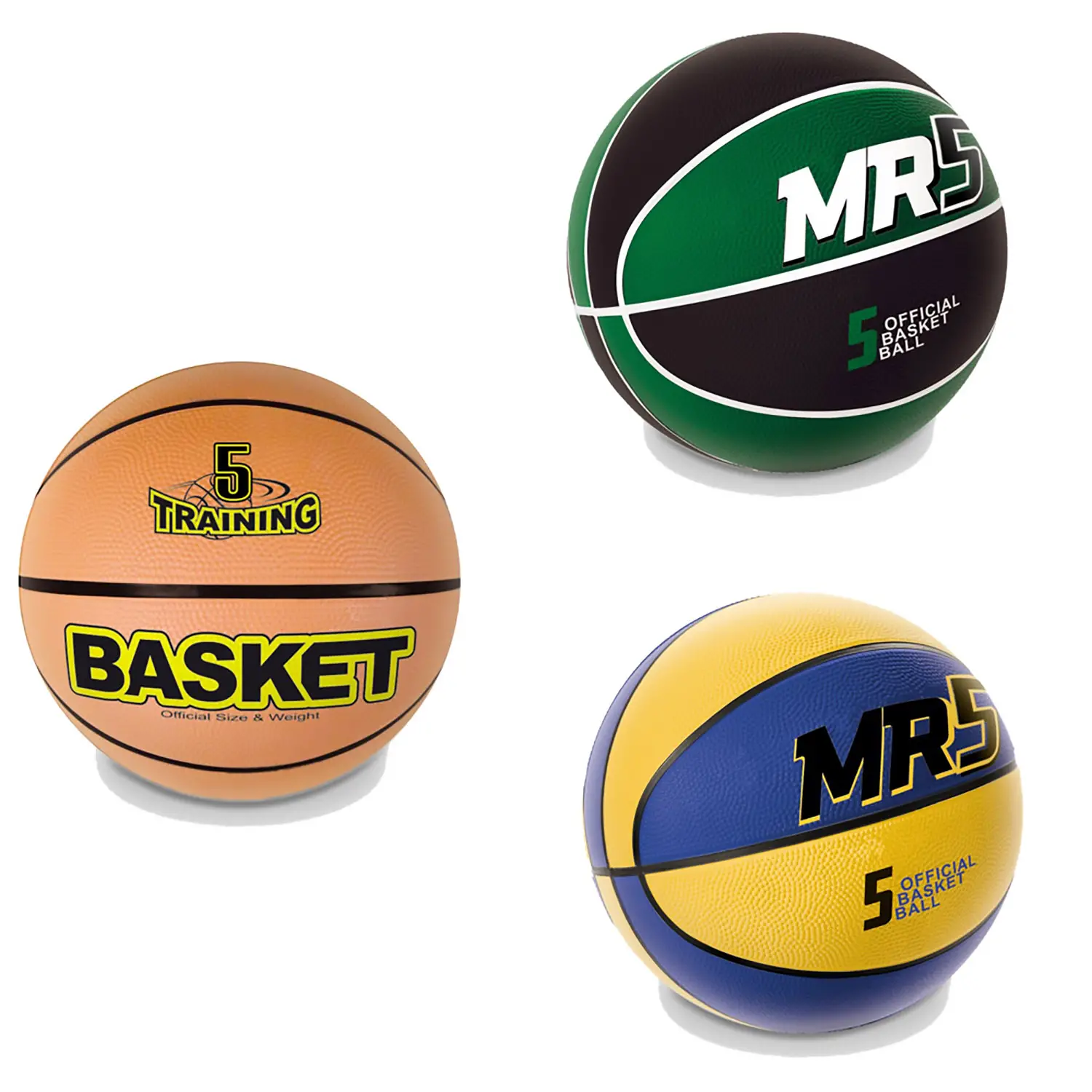 Pallone Mini Basket 390gr Misura 5 - Palle e palloni