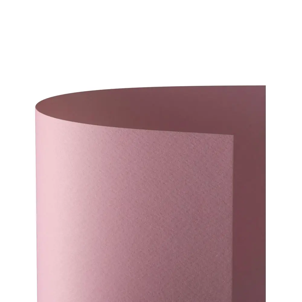 Cartoncino Prisma Monoruvido 220 gr - 20 Fogli 50x70 cm - Rosa - Carta e cartoncino