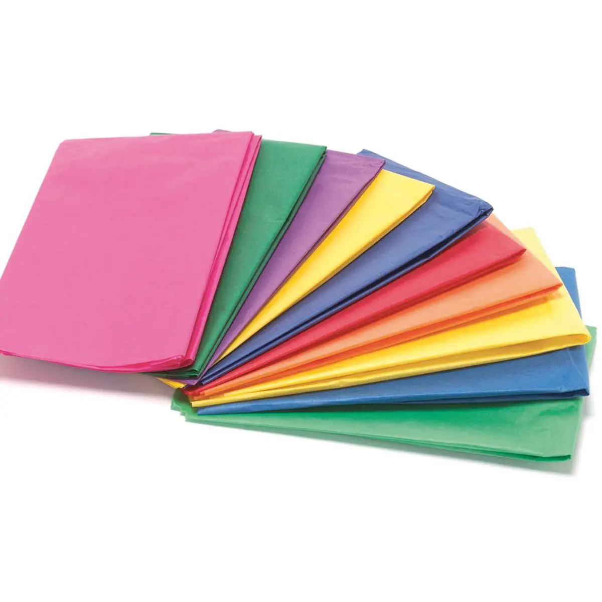 Carta Velina Giodikrea 50x70 – 20 Fogli Assortiti in 20 Colori - Carta e cartoncino