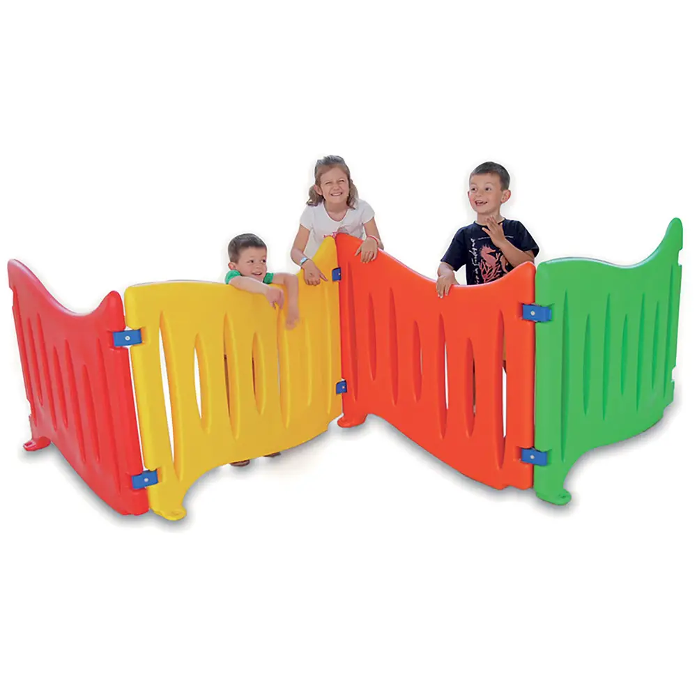 Recinto per Bambini – Steccato Wave Pannello Giallo - Casette