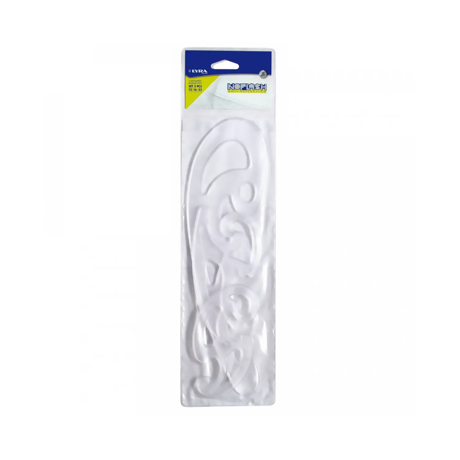 Curvilinee No Flash – Set 3 Pezzi - Disegno tecnico