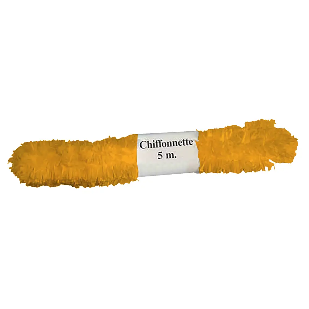 Nastro Chiffonnette Arancio – 6 cm x 5 m – Ideale per Addobbi e Creatività - Carta e cartoncino