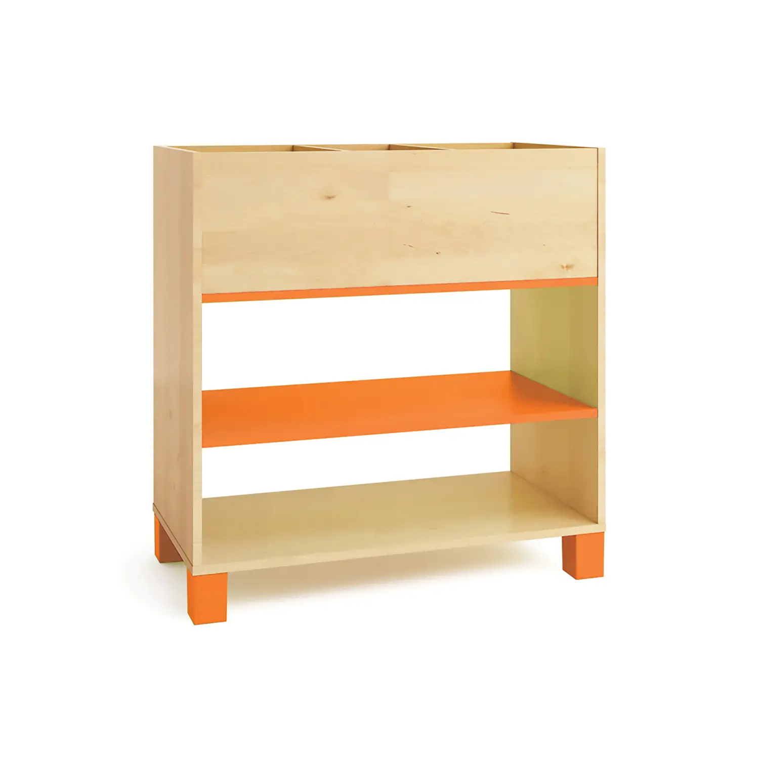 Libreria Serie Nova Arancio: Soluzione Innovativa per Scuole dell'Infanzia - Arredo Nido e Infanzia