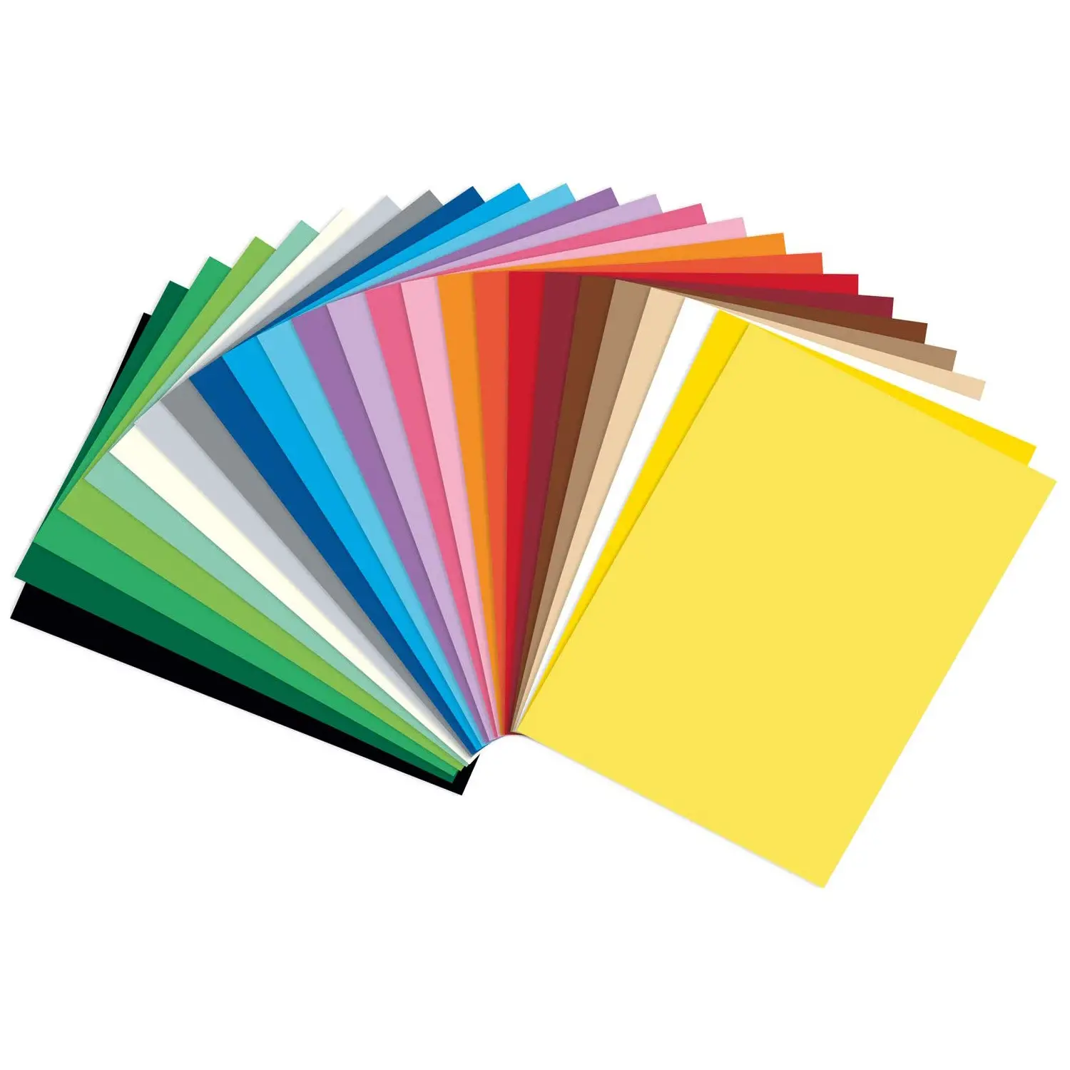 Cartoncino 130 gr. in 25 Colori cm. 25x35 - Carta e cartoncino