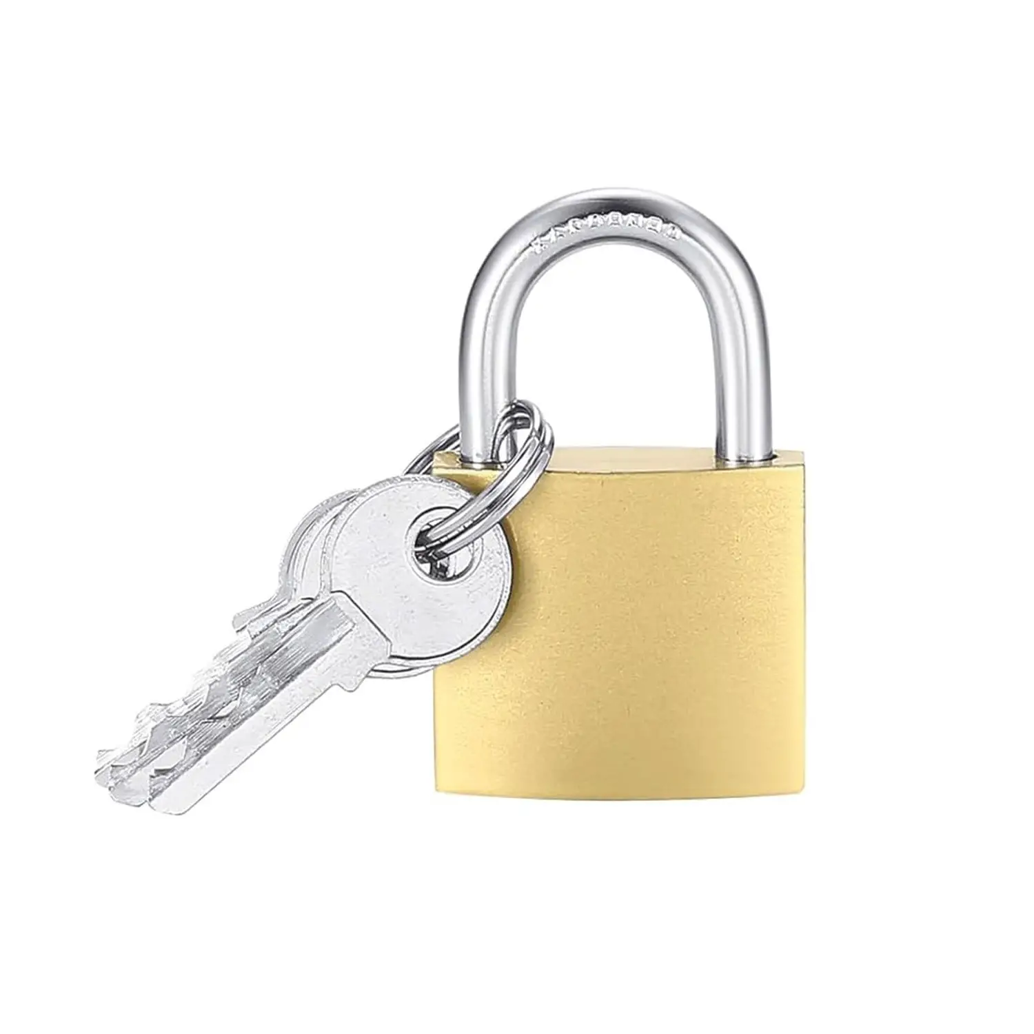Lucchetto ad Arco in Ottone Massiccio 50 mm - Accessori ufficio