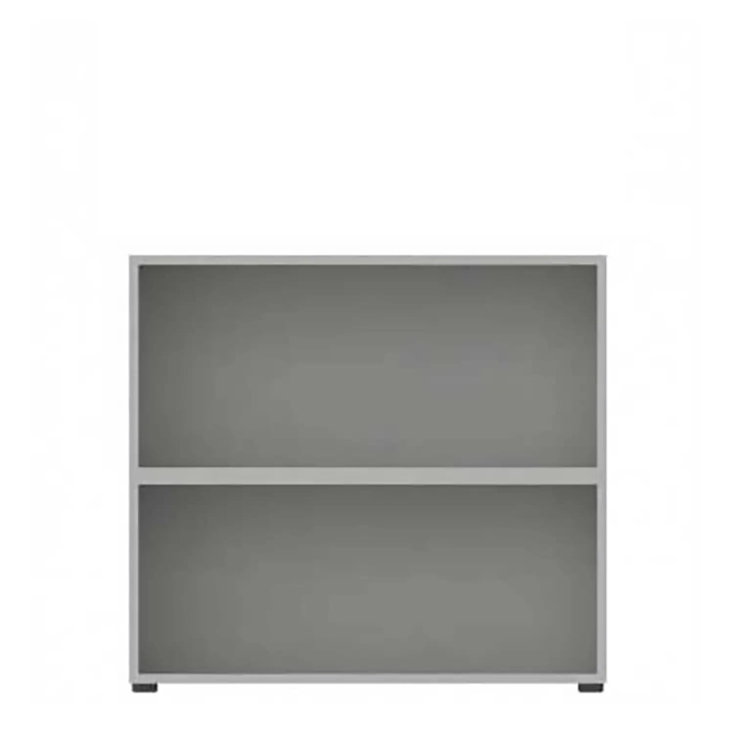 Libreria Kamos a Giorno in Frassino 90x44x89 cm – Mobile Ufficio con Ripiani Regolabili - Arredo per l'ufficio