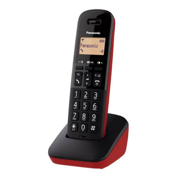 TELEFONO PORT. PANASONIC KX-TGB610JTR RED - Macchine per ufficio