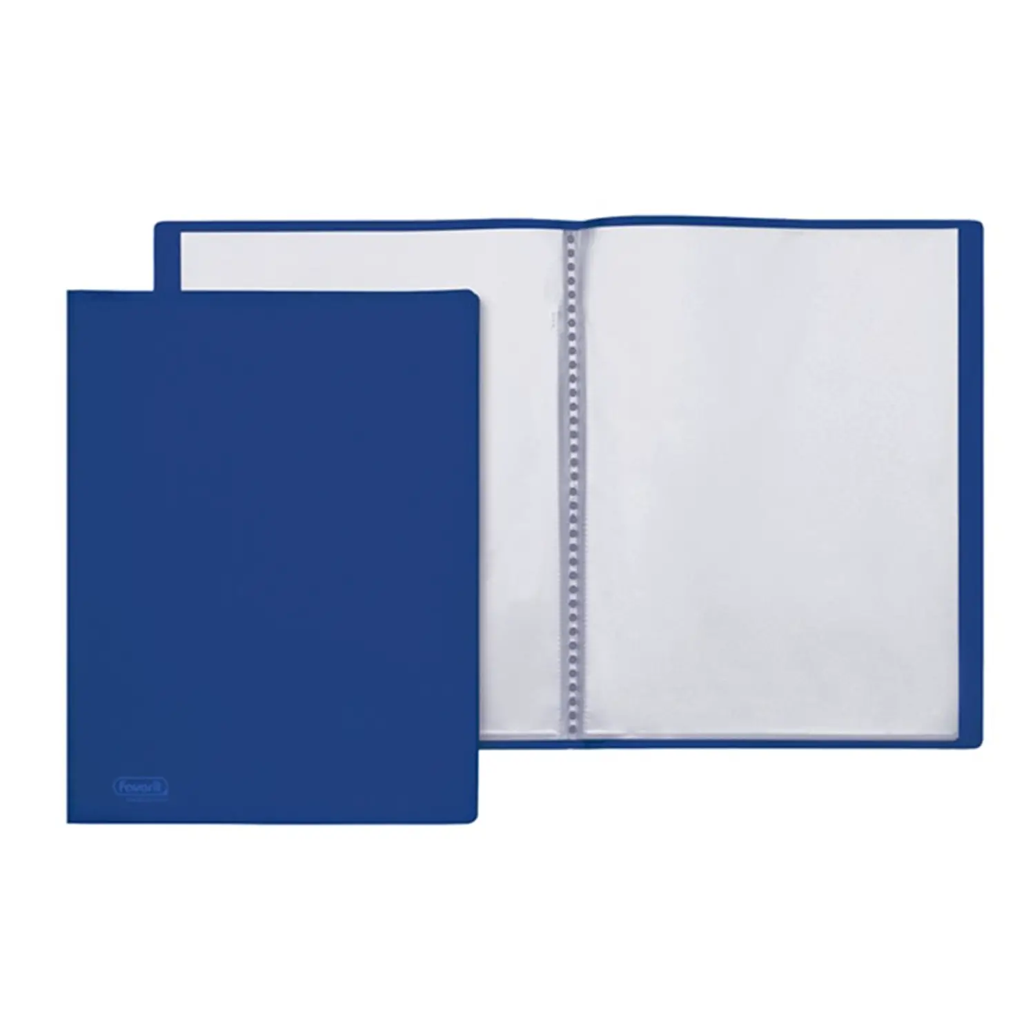 Portalistino Blu 22x30 cm con 10 Buste – Naturene PPL con Finitura Goffrata - Archiviazione