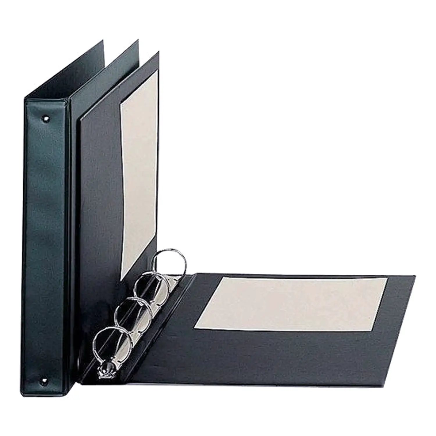 Raccoglitore Dossier a 4 Anelli A3 30x42 cm – Dorso 40 mm Nero - Archiviazione
