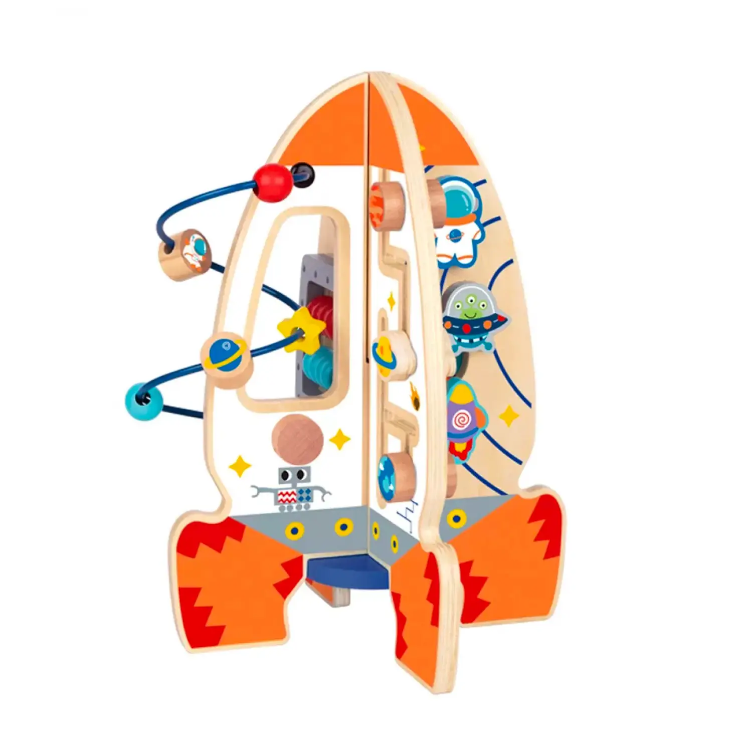 Razzo con Giochi di Motricità Fine e Spiralone - Motricità fine