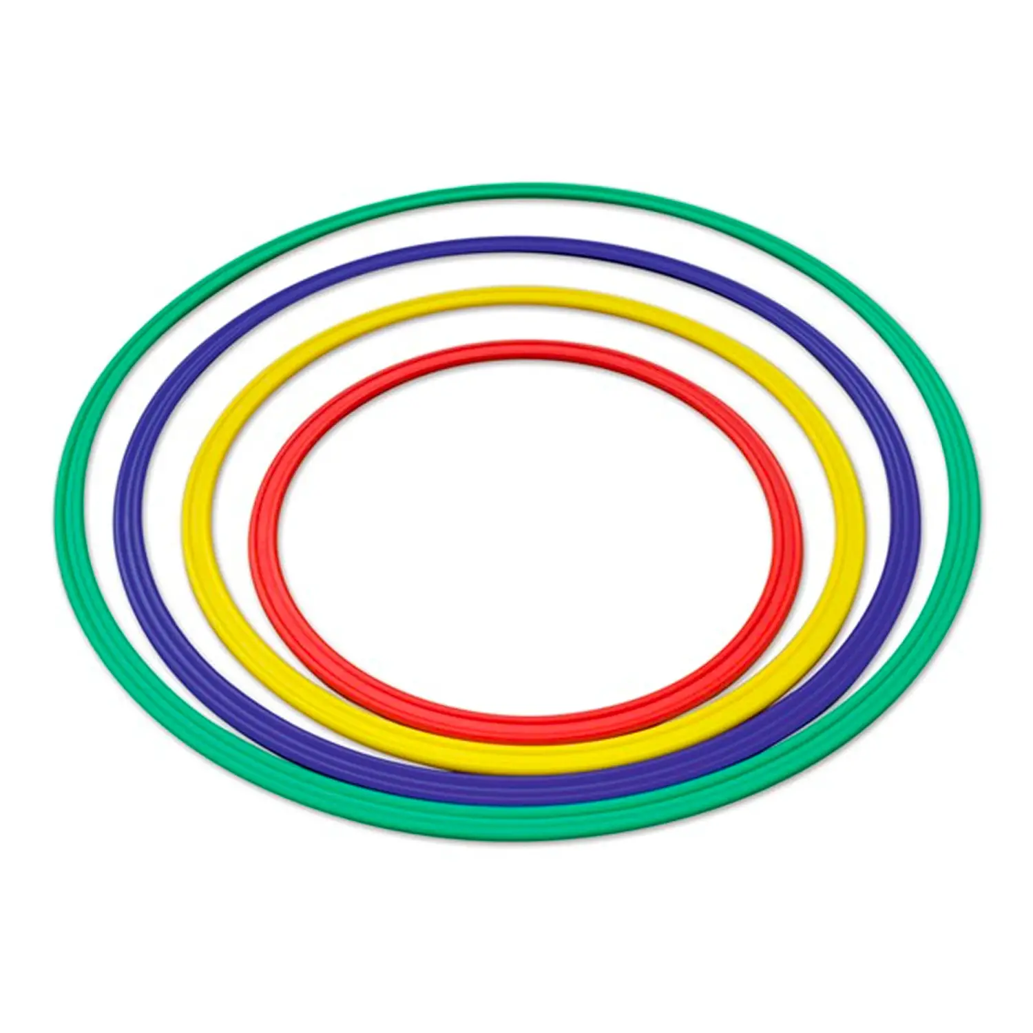 Cerchi Piatti per Ginnastica e Attività Motoria ø 70 cm. Set 4 Colori - Ritmica