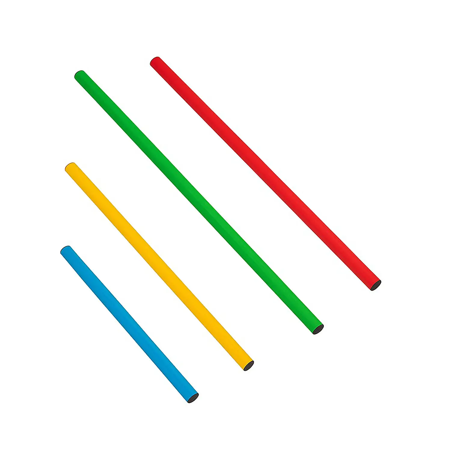 Bastoni per Ginnastica Psicomotoria 80 cm. Set 4 Colori - Ritmica