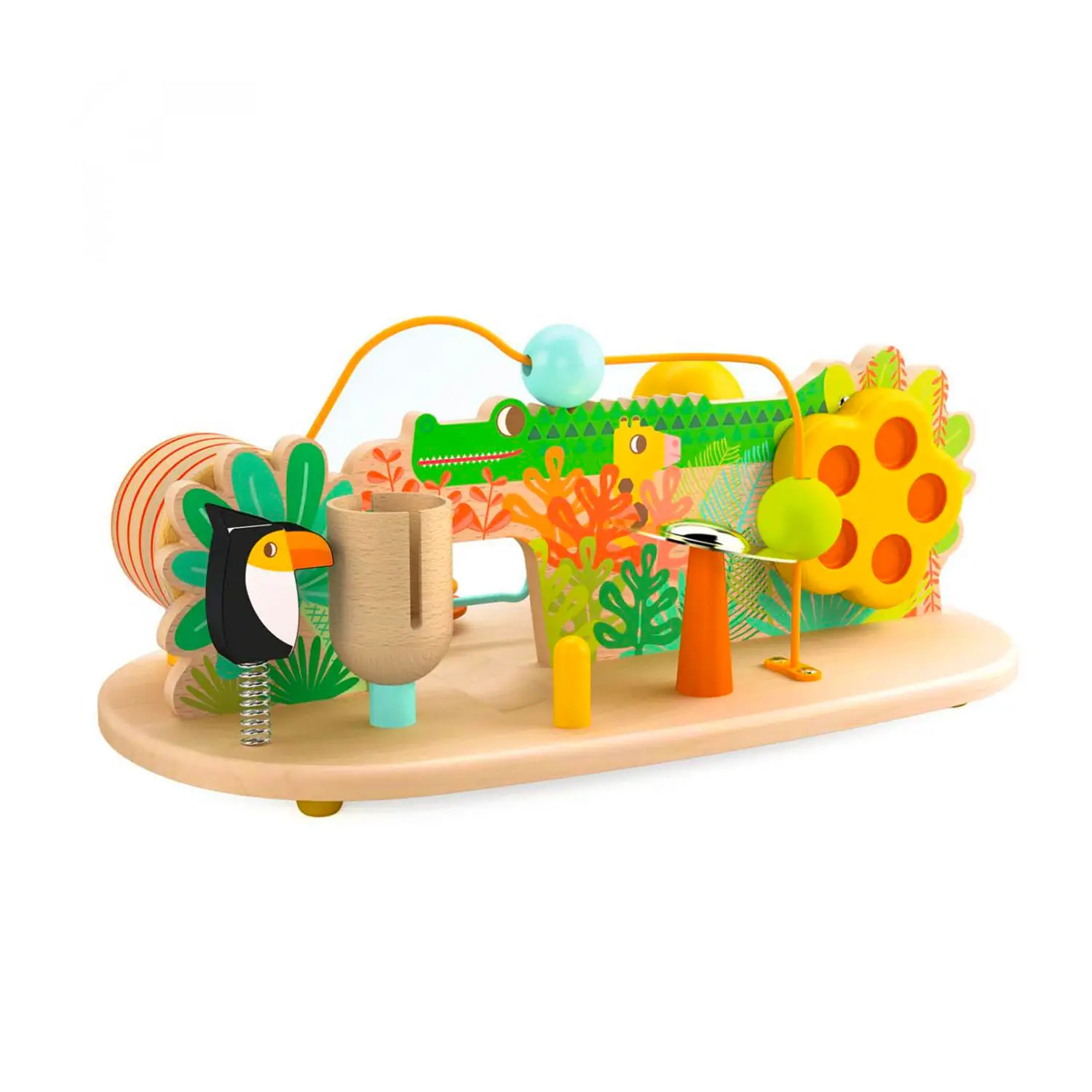 Gioco Sonoro in Legno Multisound 8 Attività Musicali per Bambini - Primi giochi