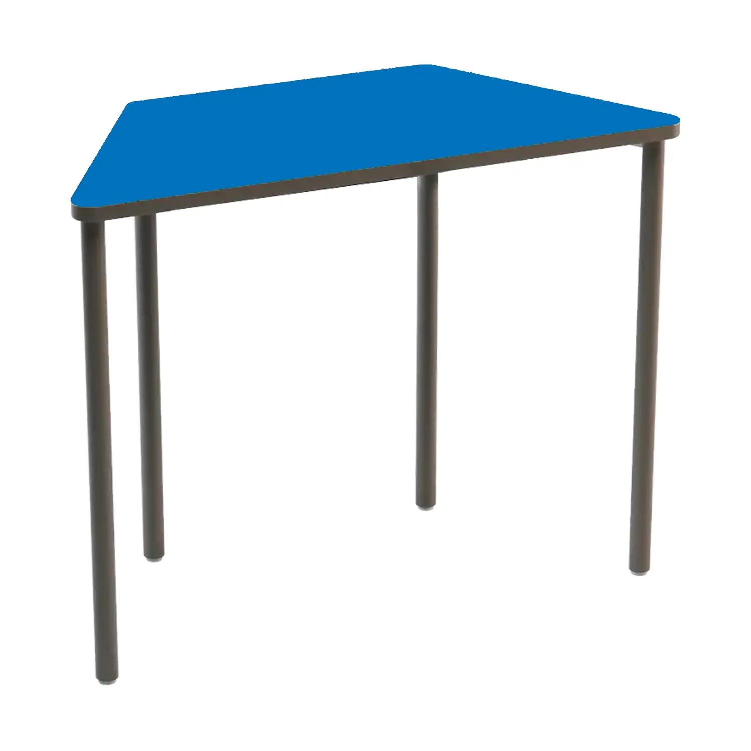 Banco Trapezio Modulare Scuola Secondaria – Top Blu | Altezza 70 cm - Arredo serie Aula 3.0