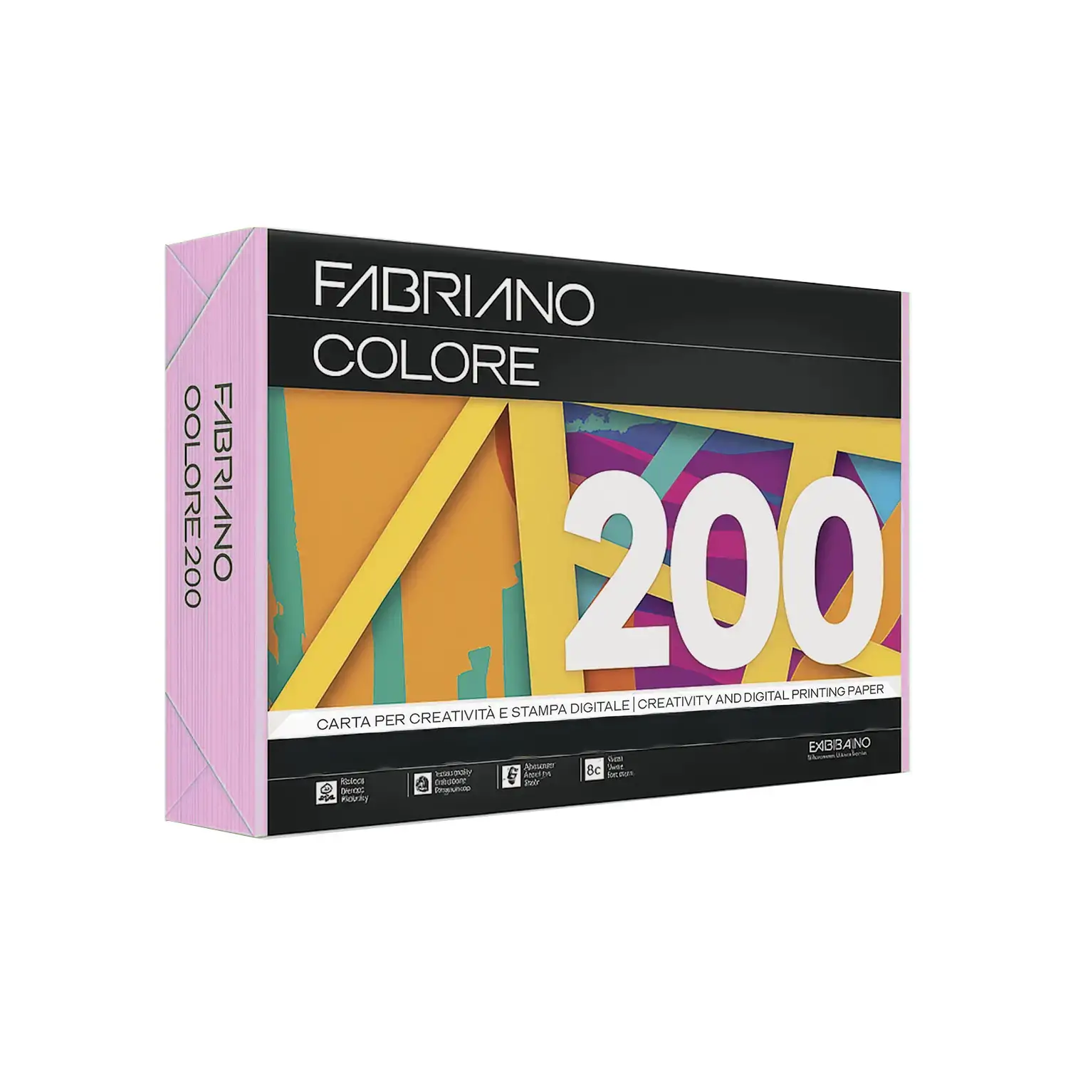Carta Per Fotocopie Fabriano Colore 80 Gr/mq A3 Rosa Risma 250 Fogli - Carta e cartoncino
