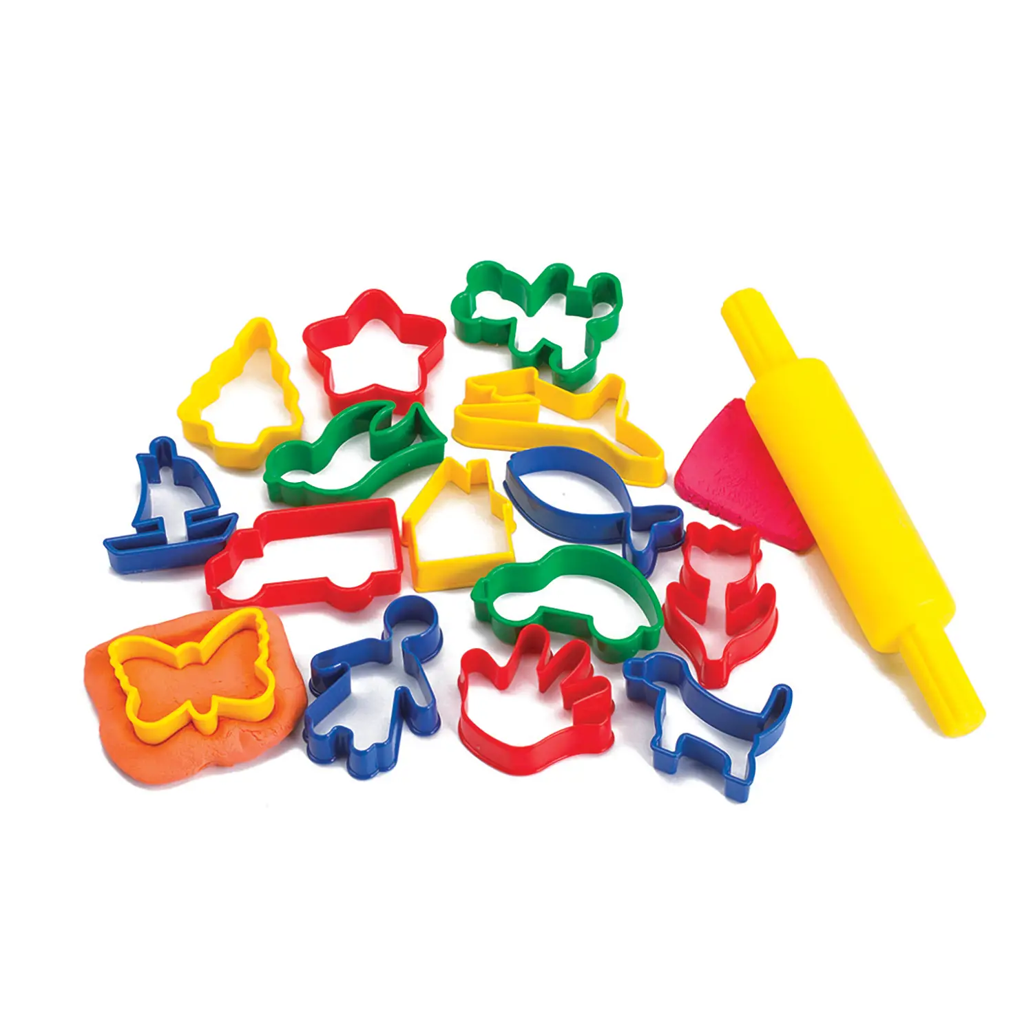 Formine e Sagome per Plastilina e Paste da Modellare – Set 17 Pezzi - Paste per modellare