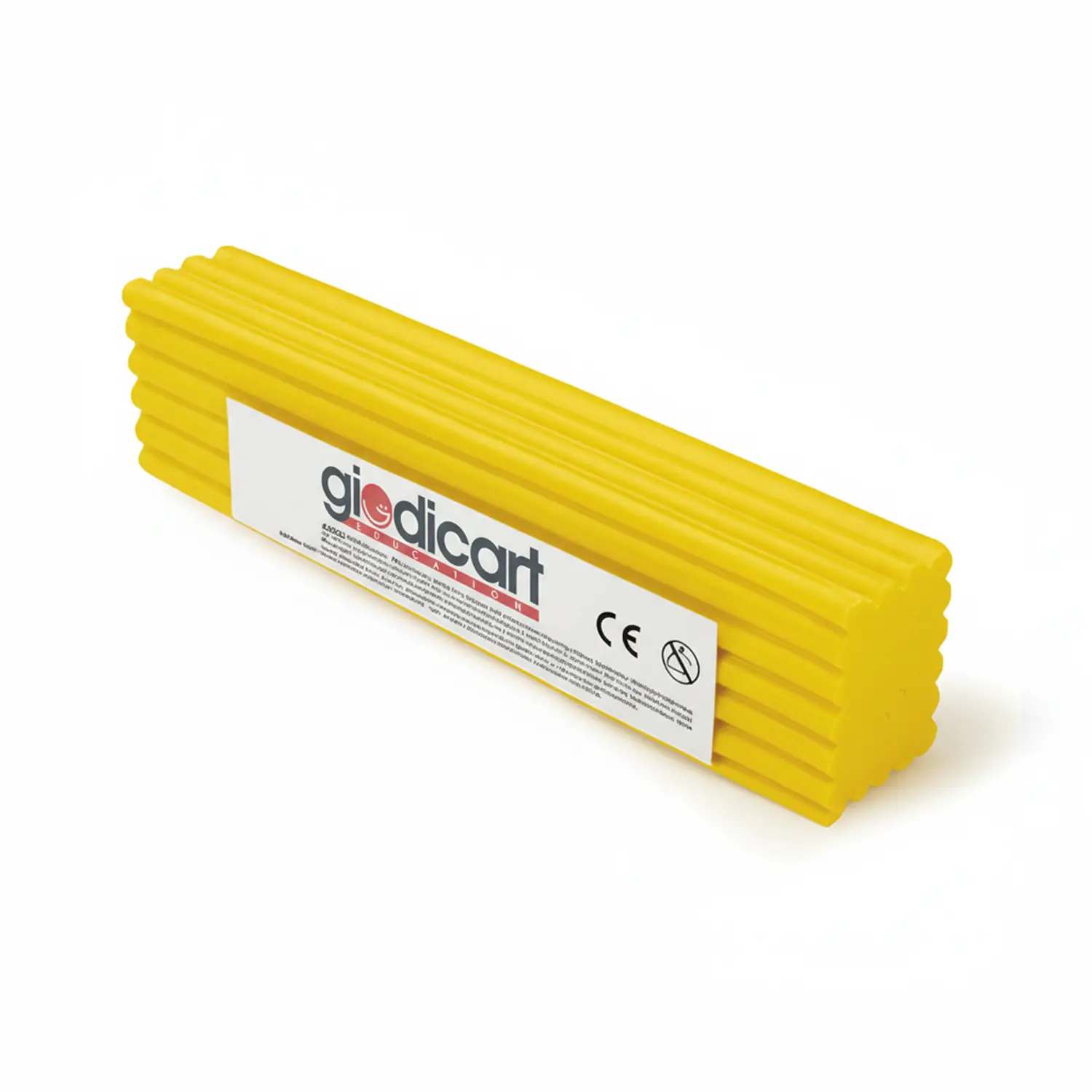 Plastilina Giodicart Pasta da Modellare Colorata – Panetto 500 g Giallo - Paste per modellare