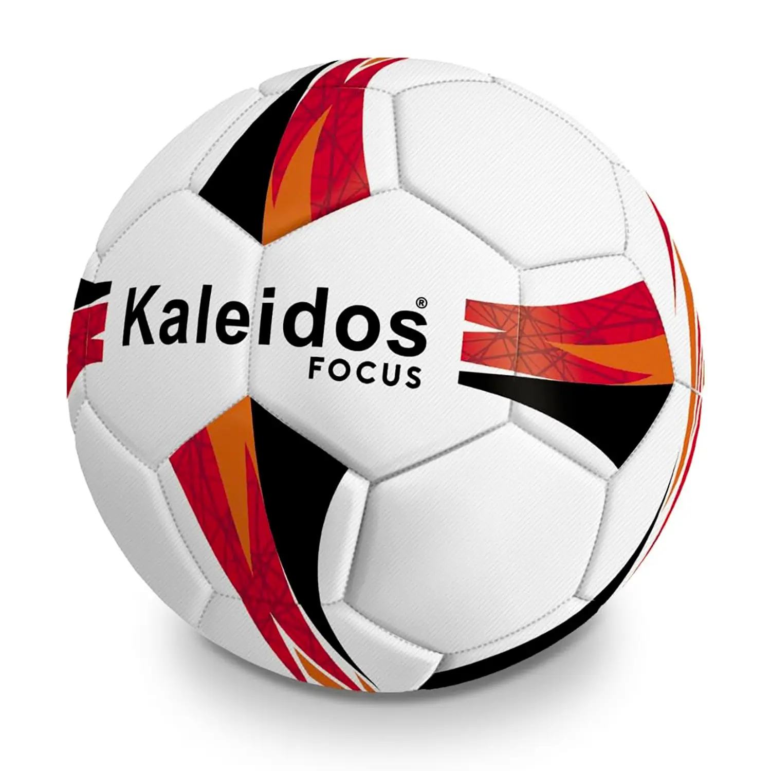 Pallone Da Calcio Focus Taglia 4 Rosso/Arancione (consegnato sgonfio) - Palle e palloni
