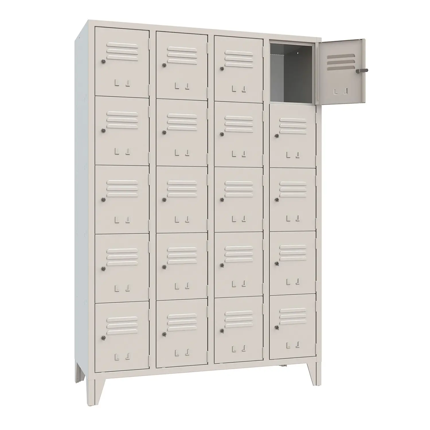 Armadio Casellario Classic 20 Posti Ante Grigie - Arredo archivio