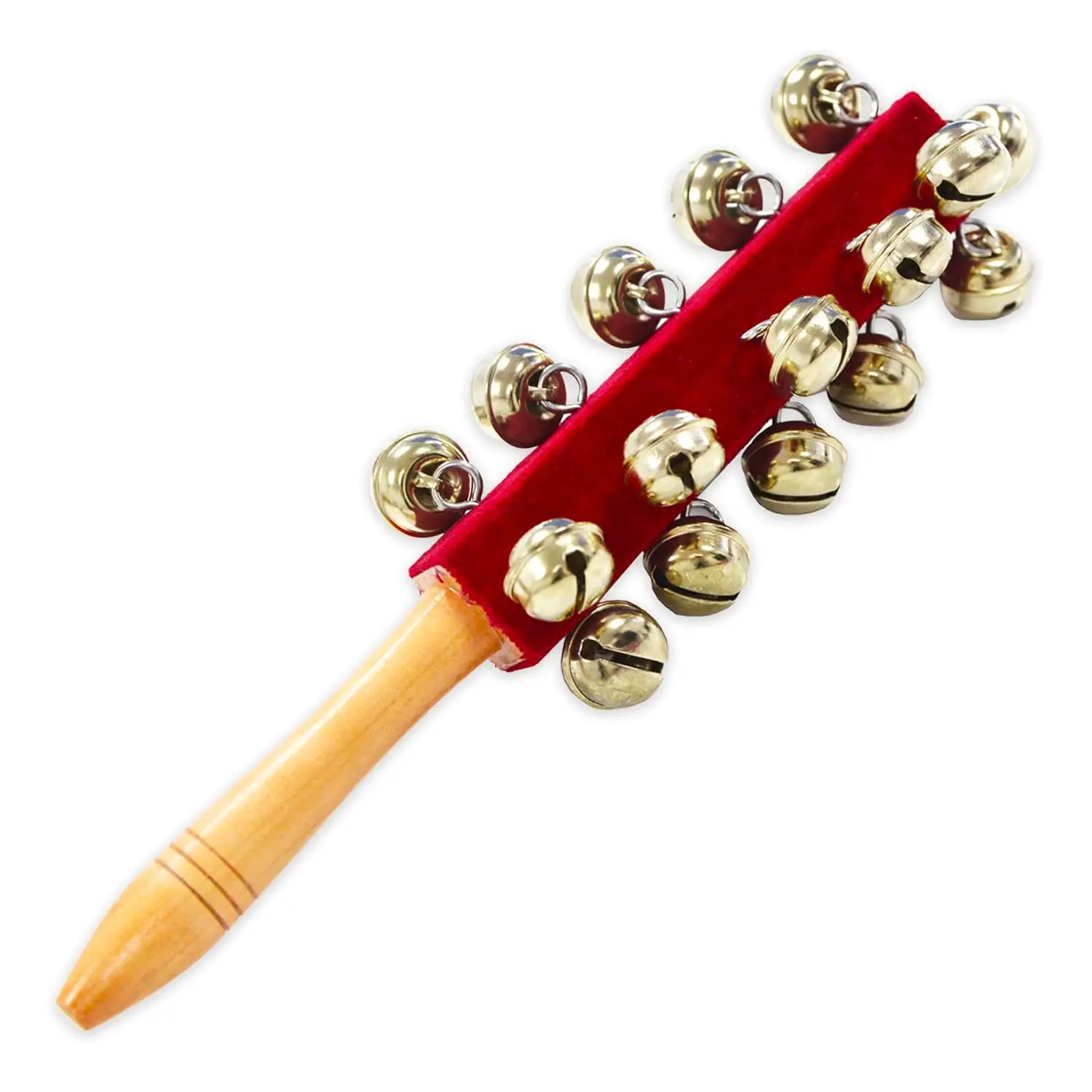 Bastoncino Jingle Stick con 21 Campanelli, Strumento Musicale 26 cm - Educazione musicale
