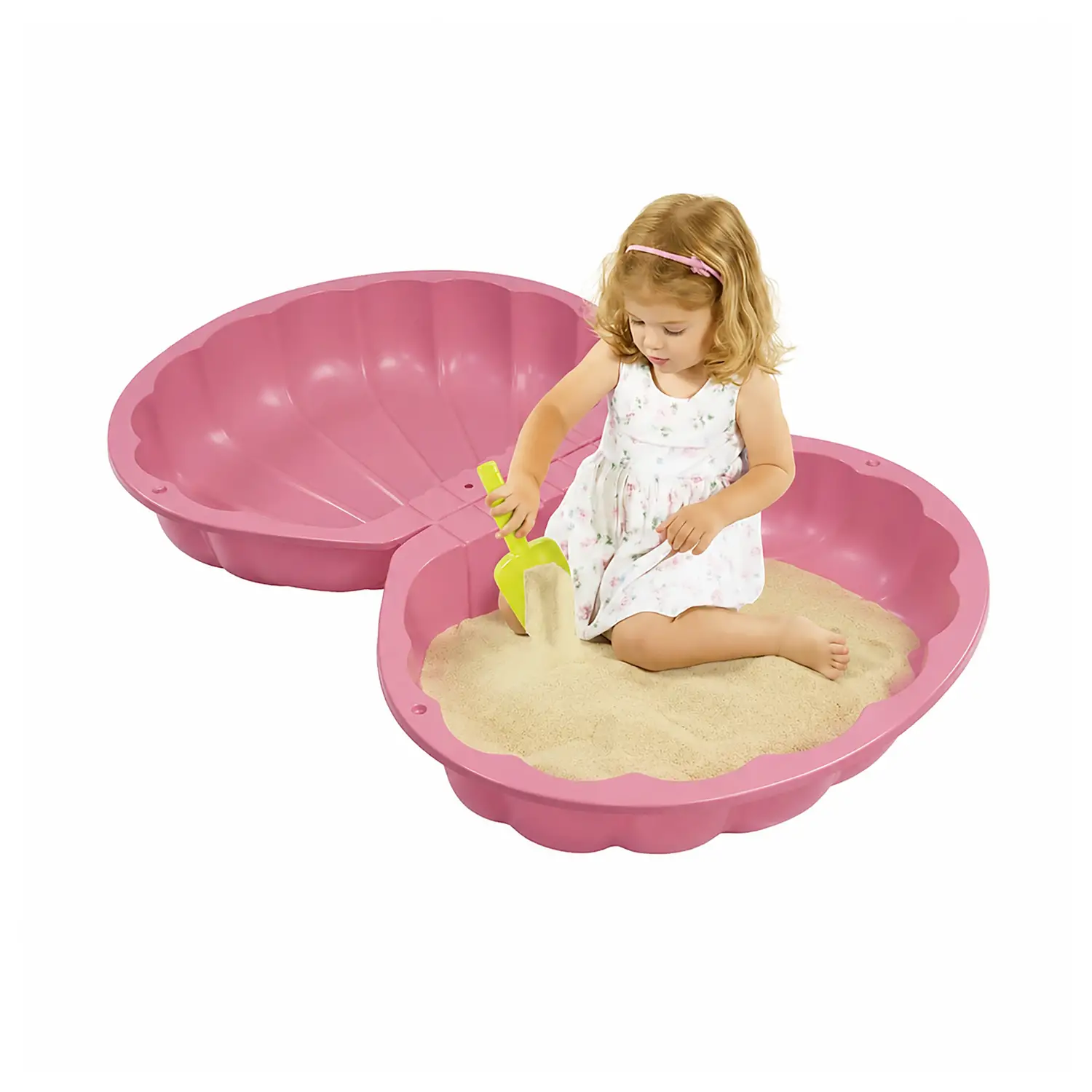 Sabbiera Conchiglia 2in1 Gioco Acqua E Sabbia Rosa - Giochi acqua e sabbia