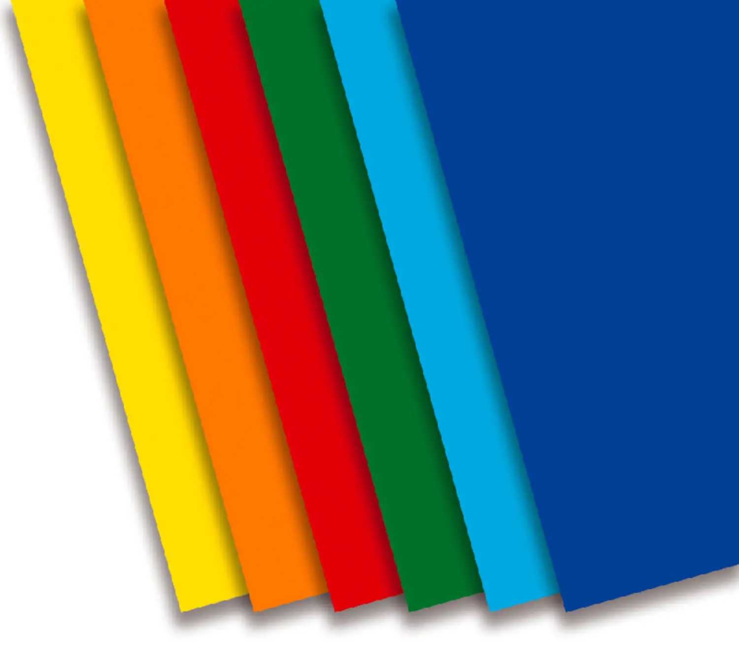 Cartoncino Colorato Premium Liscio Assortimento Base - 30 Fogli 50x70 cm - Carta e cartoncino