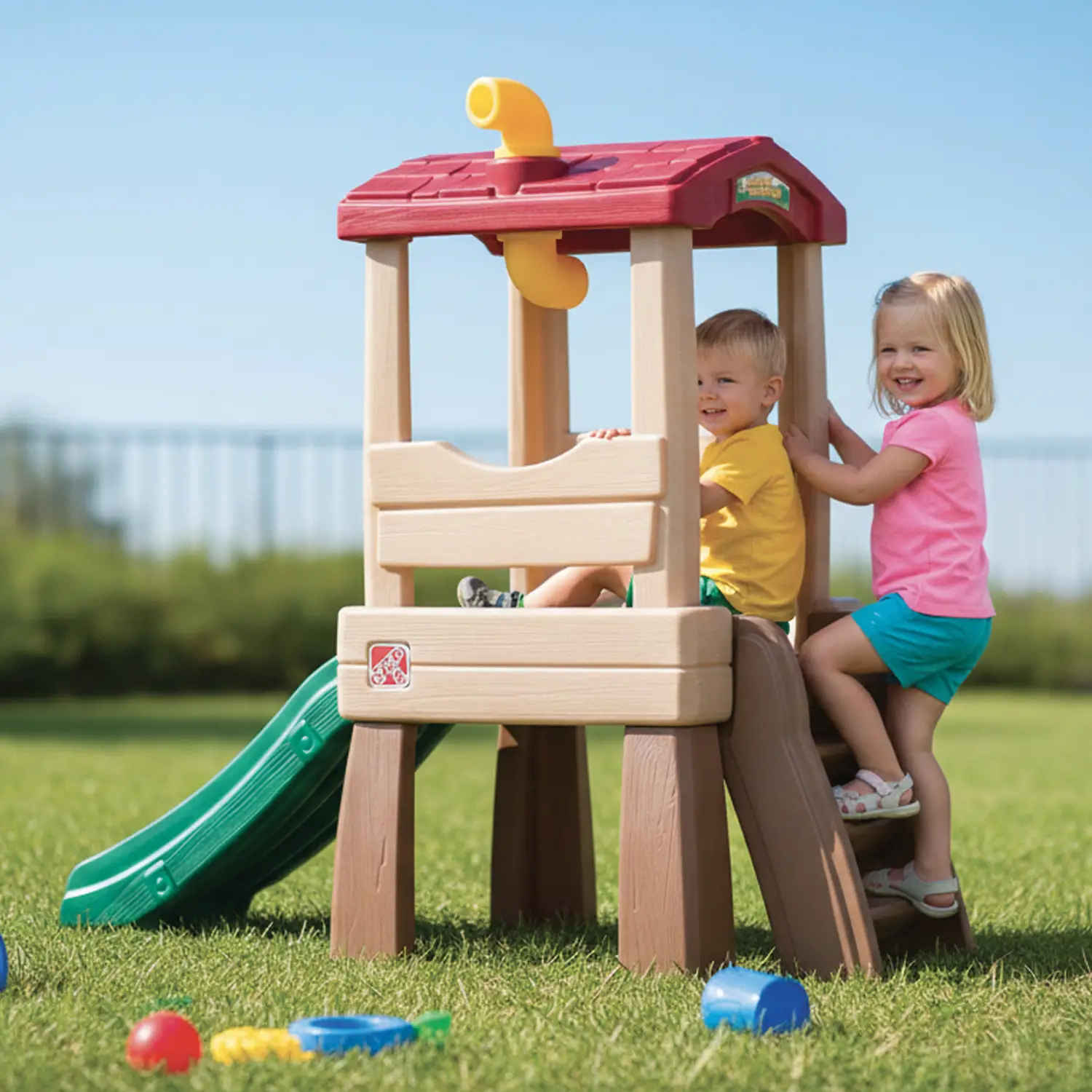 Torretta Avvistamento Step2 con Scivolo – Palestrina Parco Giochi per Bambini - Palestrine