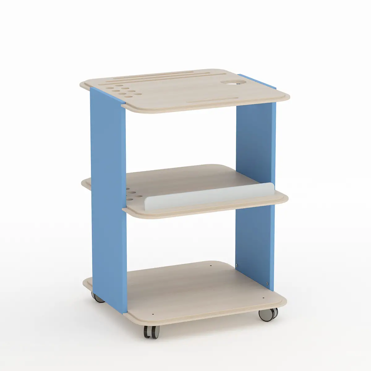 Mobile Scuola Infanzia Kubò Carrello Motricità - Conforme CAM - Arredo Nido e Infanzia