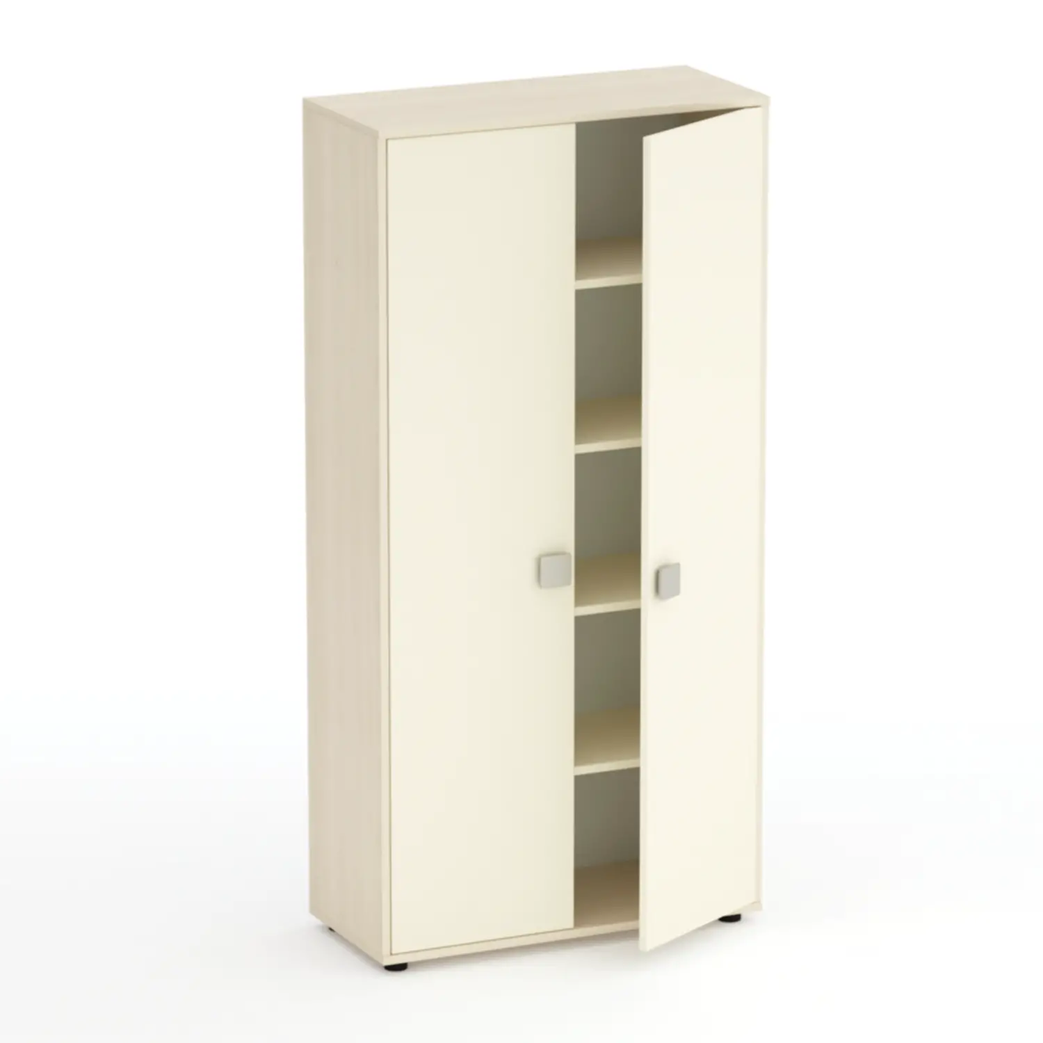 Mobile Kubò Betulla 2 Ante H 180 Cm - Ante Magnolia | Conforme CAM - Arredo Nido e Infanzia