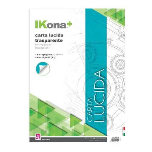 Blocco Carta Lucida A3 – 85 gr, 50Fogli - Carta e cartoncino
