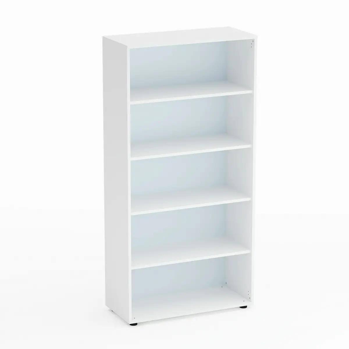 Mobile Scuola Kubò Bianco a Giorno H 180 cm. Ripiani Bianco - Conforme CAM - Arredo scuola dell'obbligo