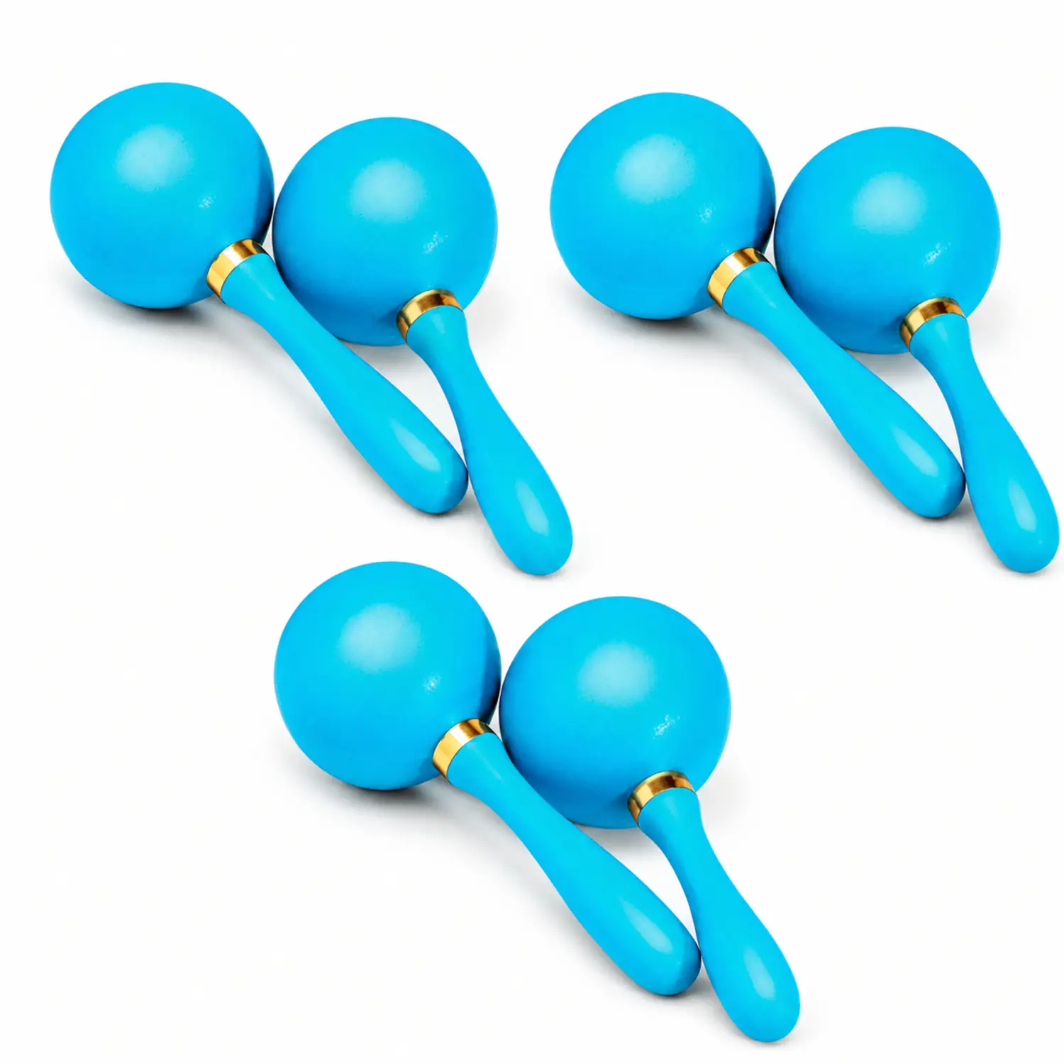 Maracas Giodicart Grandi in Plastica – Coppia di Percussioni - Educazione musicale