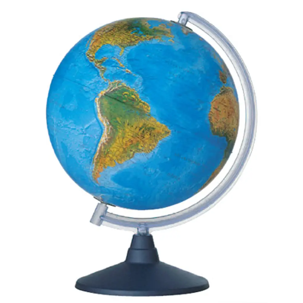 Globo Geografico Liscio Luminoso Elite cm. 30 - Geografia e scienze naturali