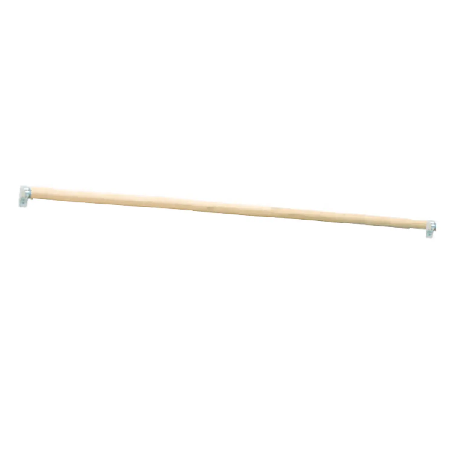 Bastone in Legno 120 cm - Sezione Ø 40 mm con Ferramenta - Protezioni murali morbide