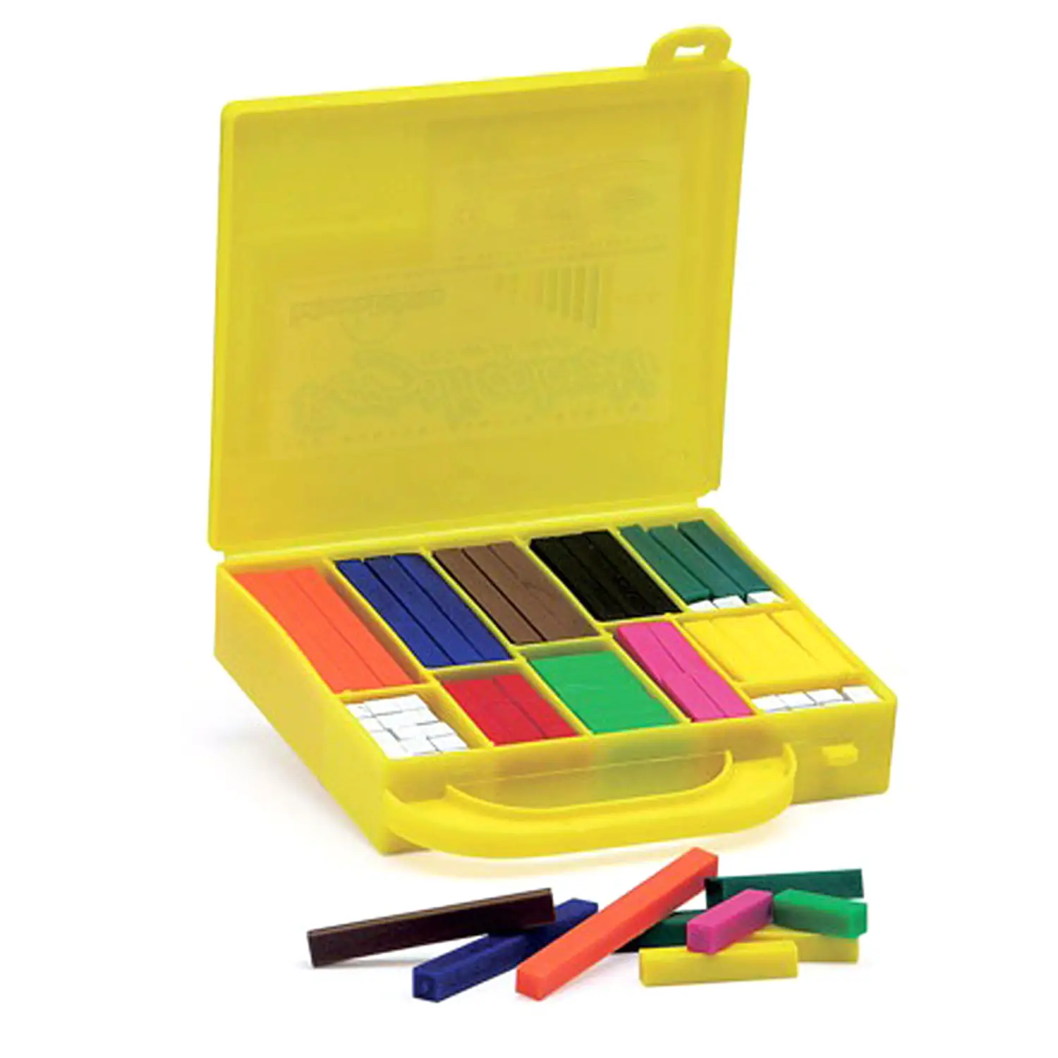 Valigetta con Regoli in Plastica Colorata – Strumento Didattico per Matematica - Classificazione e matematica